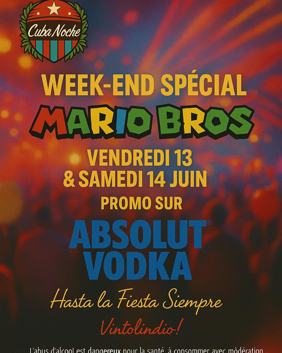 Sortir Soirée Vendredi Samedi Soir Valenciennes CLub Clubing Party CUBA NOCHE BAR BOITE DE NUIT
