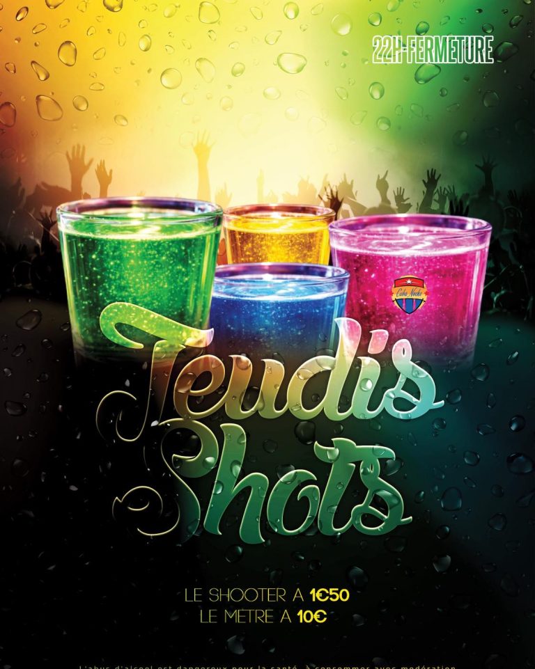 Bar a Shooter Valenciennes Party Jeudis Shots Best Club Party soirées sortir dans le Nord 59